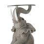 Voir la diapositive 3 : Paris Prix Table d'Appoint Design  Éléphant  63cm Gris
