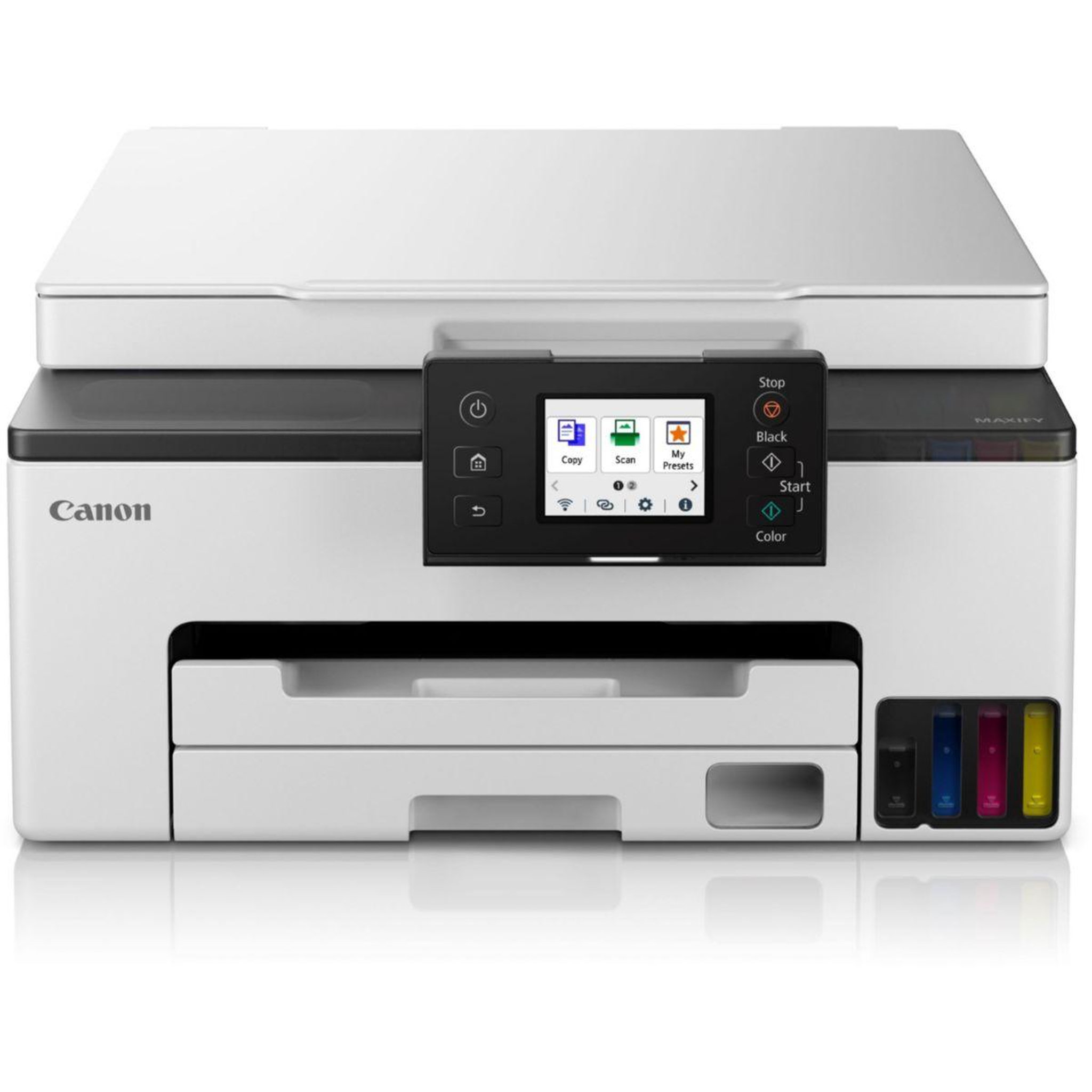 Voir la diapositive 4 : Canon Imprimante jet d'encre Megatank Maxify GX1050 Multi Pack