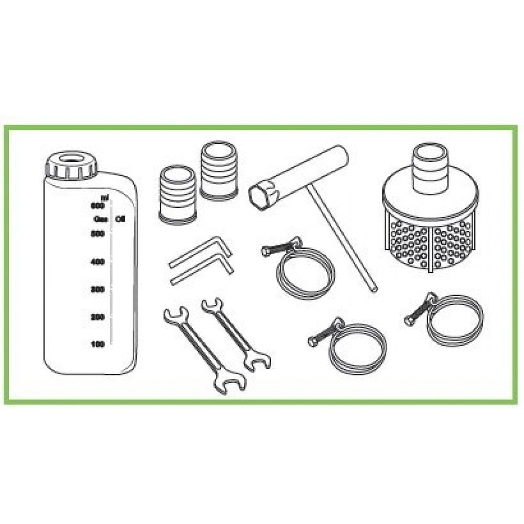 Voir la diapositive 2 : Ribimex Motopompe portable 42.7cc 8m3/h - PRMPP043