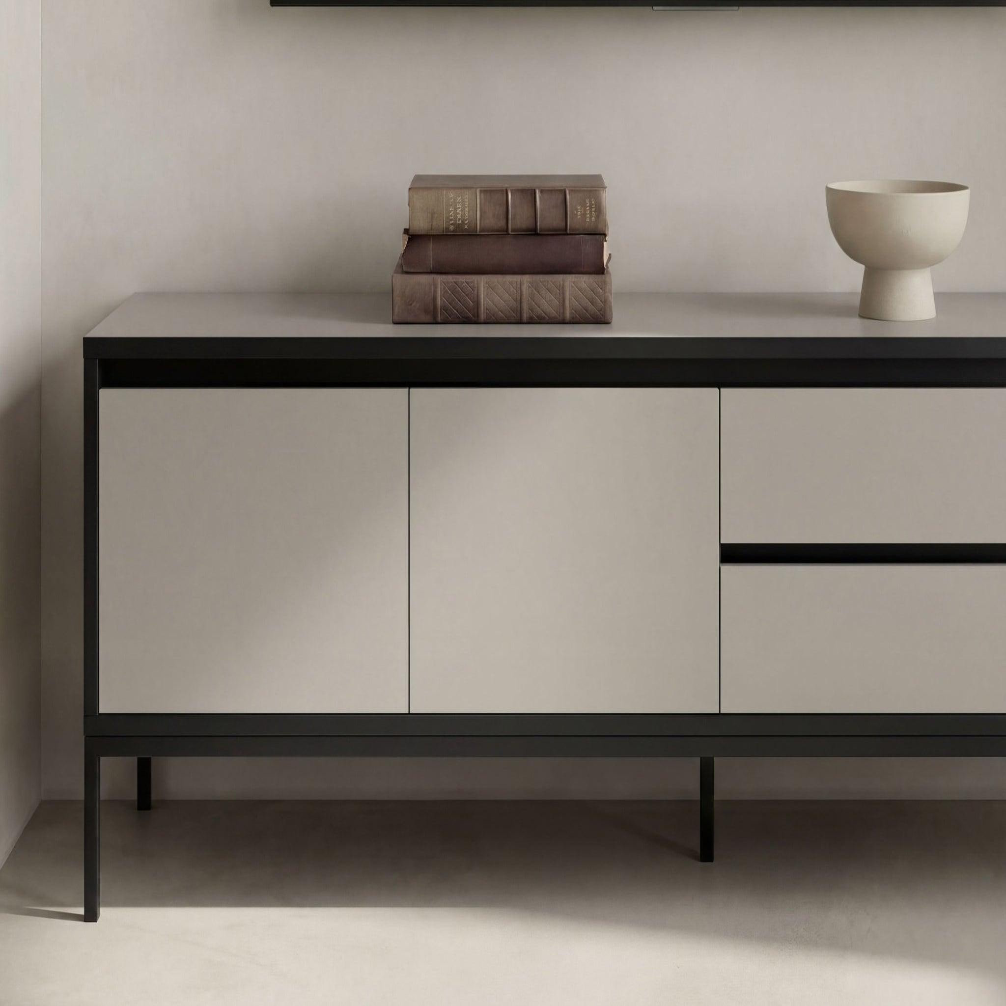 Voir la diapositive 5 : CASANOVA PARIS Vana - meuble tv 180cm en mélamine