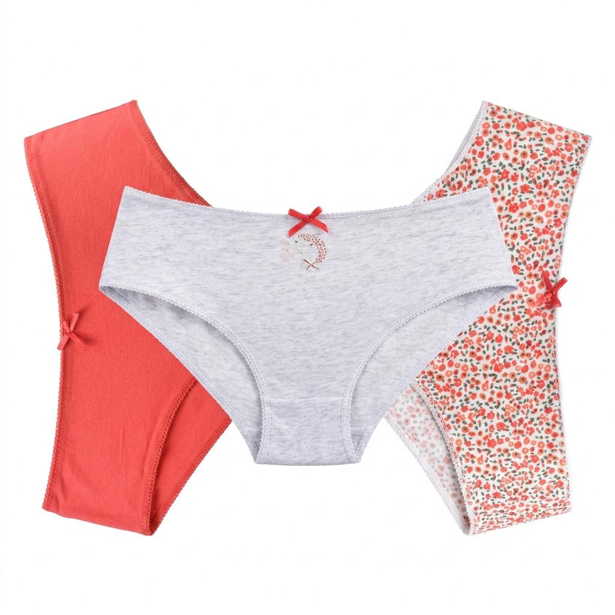 Voir la diapositive 5 : OZABI OZABI Pack Culottes Fille Coton - Lot de 6