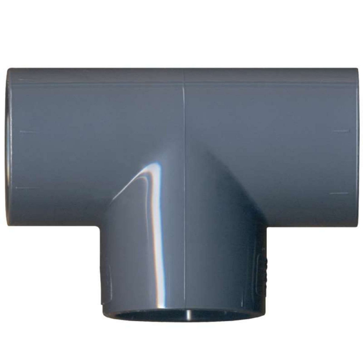 Jardibric Raccord en té 90° PVC pression F/F Jardibric ø50