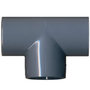 Voir la diapositive 4 : Jardibric Raccord en té 90° PVC pression F/F Jardibric ø50