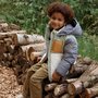 Voir la diapositive 5 : Petit Béguin Doudoune enfant imperméable doublée polaire avec capuche Boavista