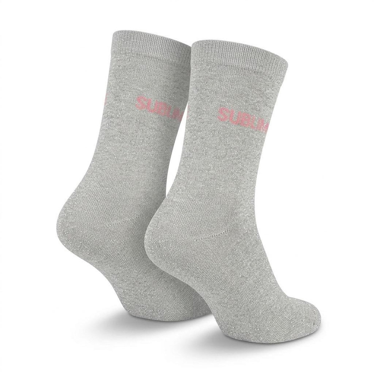 OZABI Chaussettes Femme Lurex Message Humoristique