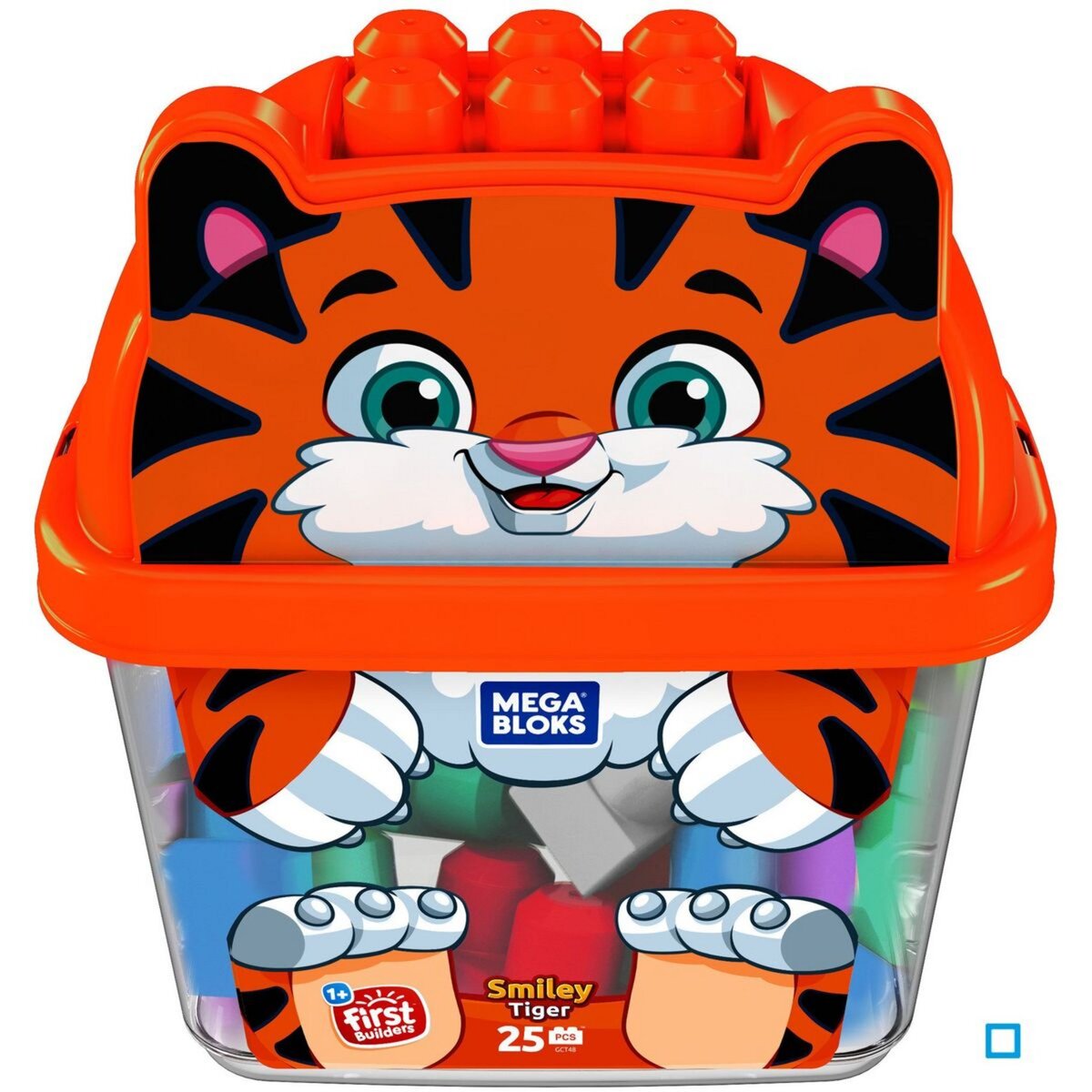 MEGABLOKS Animal Bucket tigre - Megablocks