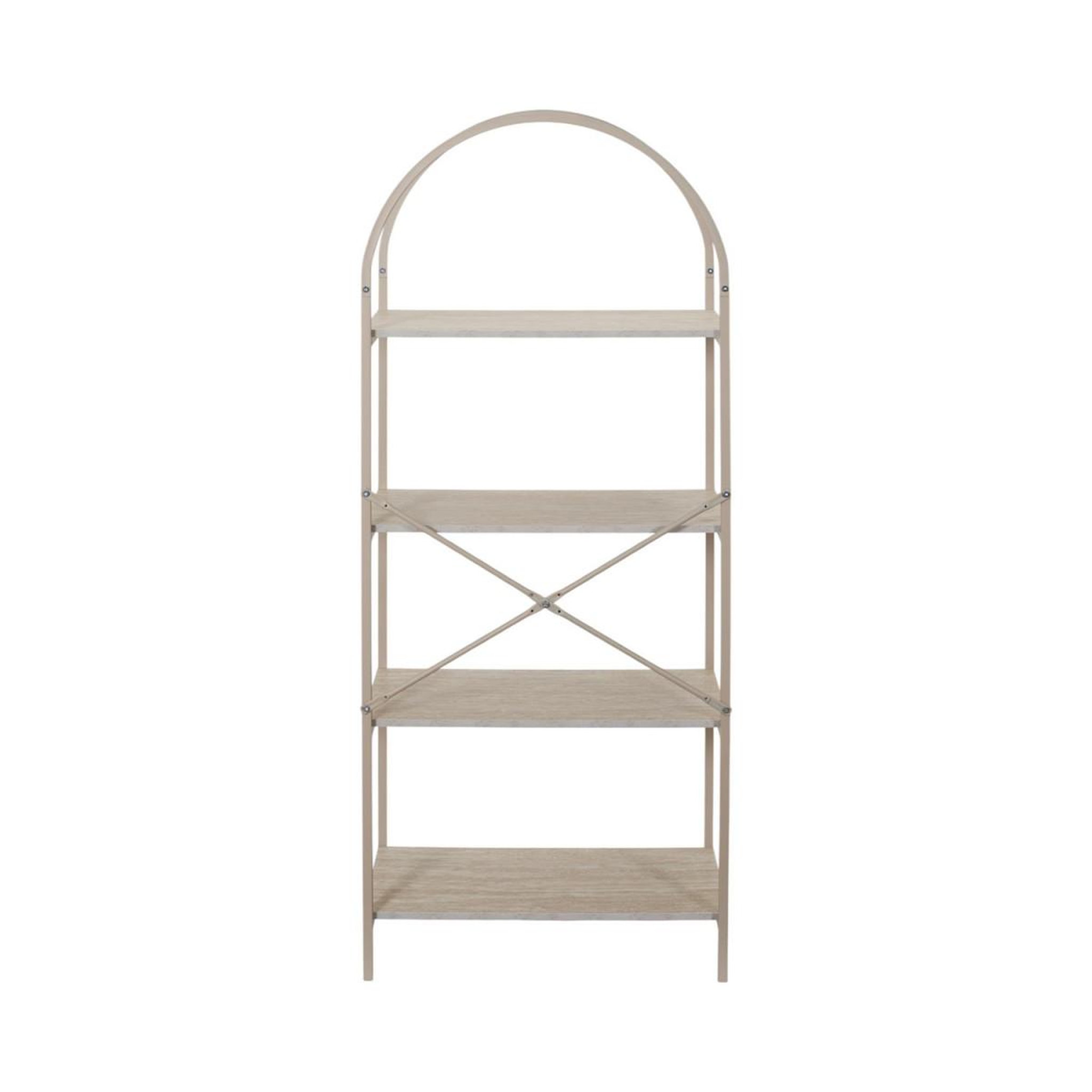 Voir la diapositive 4 : The Home Deco Factory Étagère arche 4 niveaux  terra nova  142cm beige