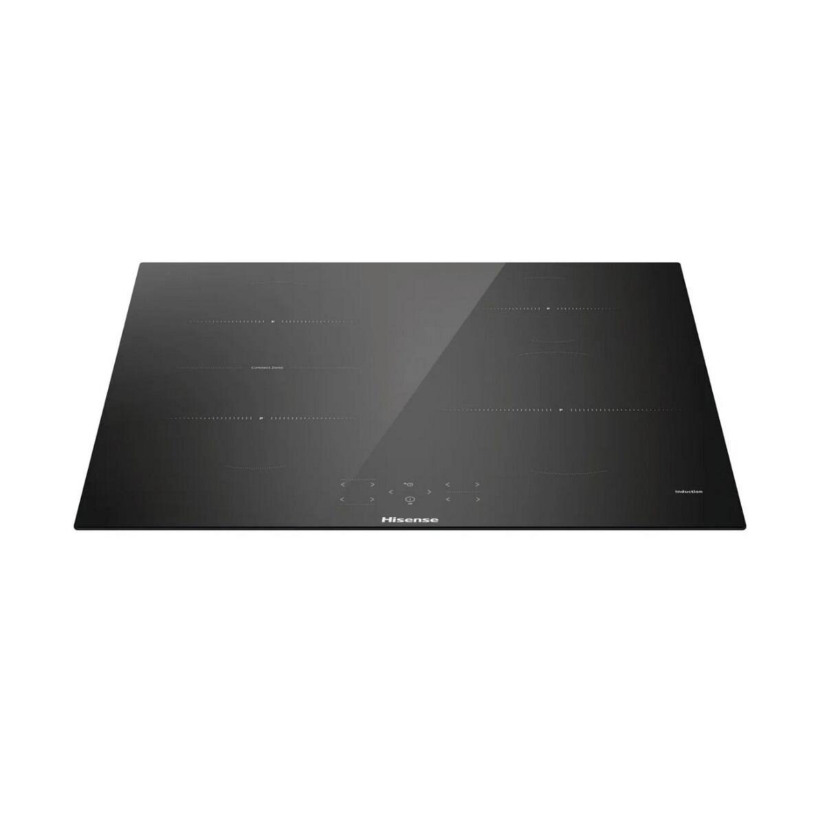 Hisense Table de cuisson induction 60cm 4 feux 7200w noir - HI621FM