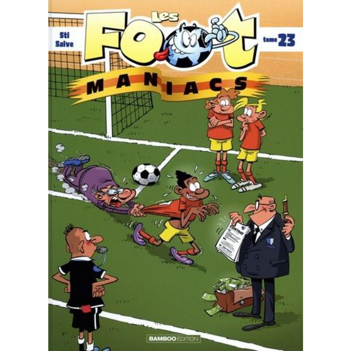 LES FOOTMANIACS TOME 23 , Sti