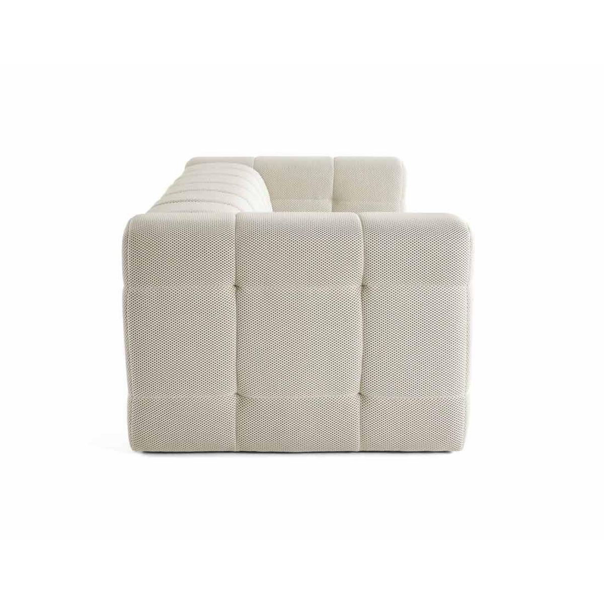 LISA DESIGN Suzano - canapé 3 places - en tissu mailles 3d