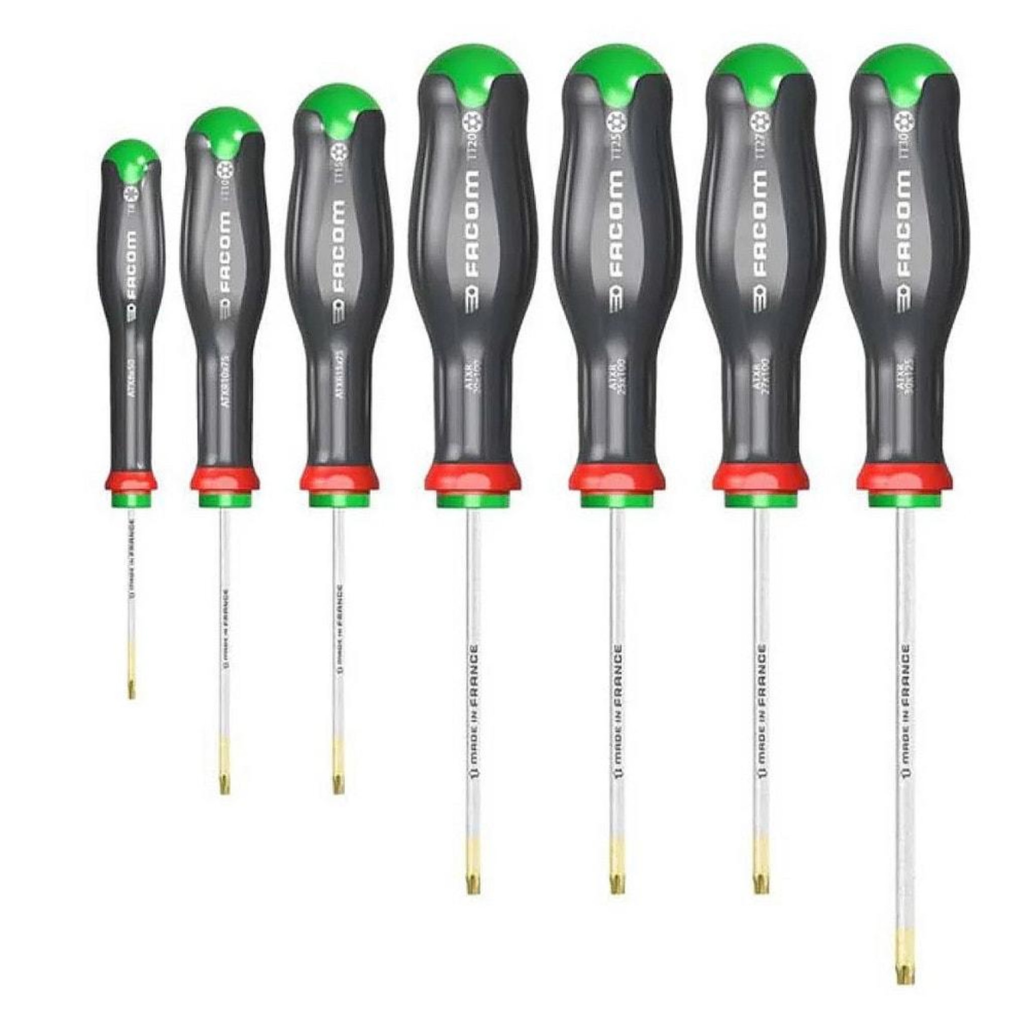 FACOM Jeu 7 tournevis protwist torx et tamper torx