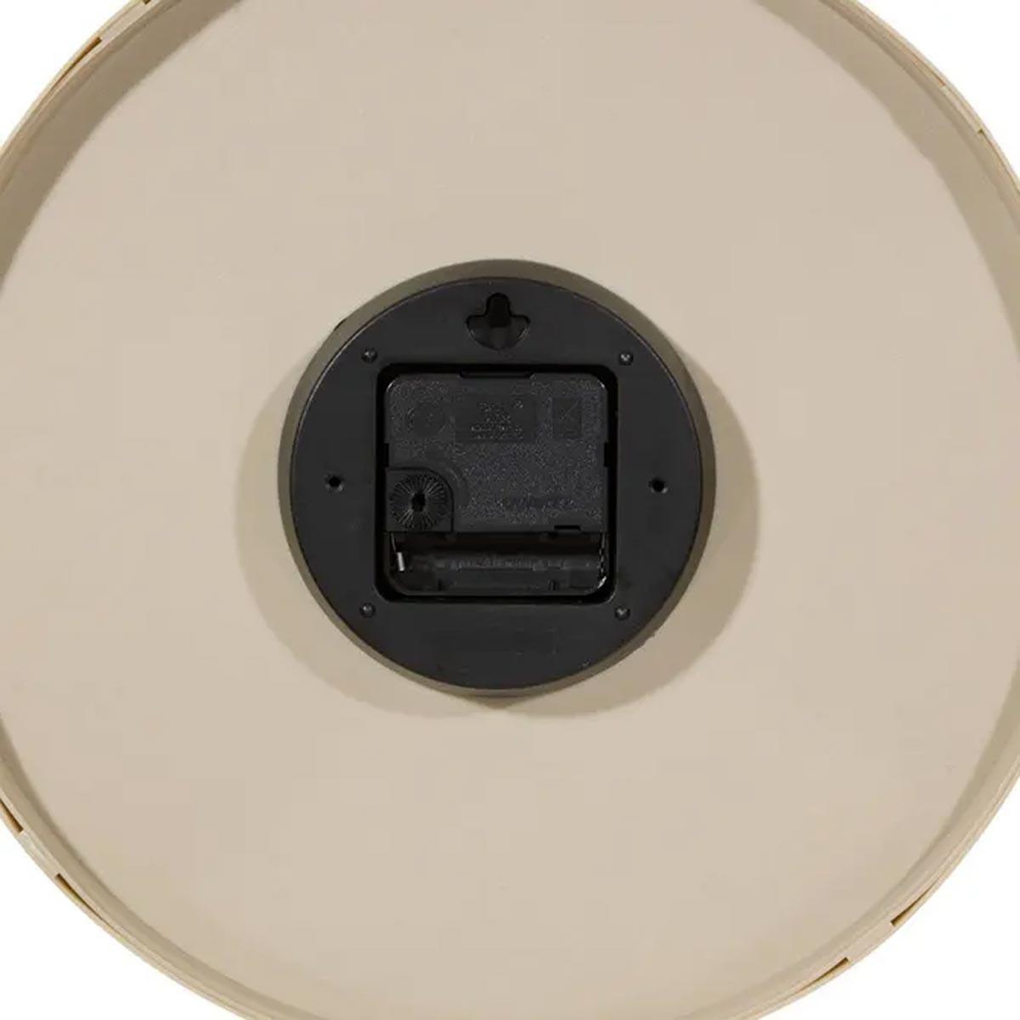 Voir la diapositive 3 : ATMOSPHERA Horloge murale 3d  samy  30cm sable