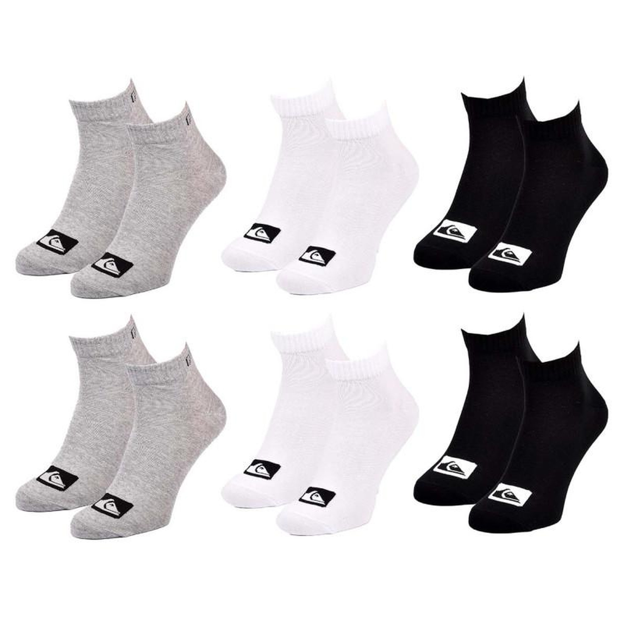 Voir la diapositive 2 : QUIKSILVER Chaussettes QUIKSILVER QUARTER