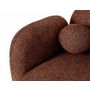 Voir la diapositive 6 : LISA DESIGN Velris - canapé d'angle droit 3 places en tissu moucheté