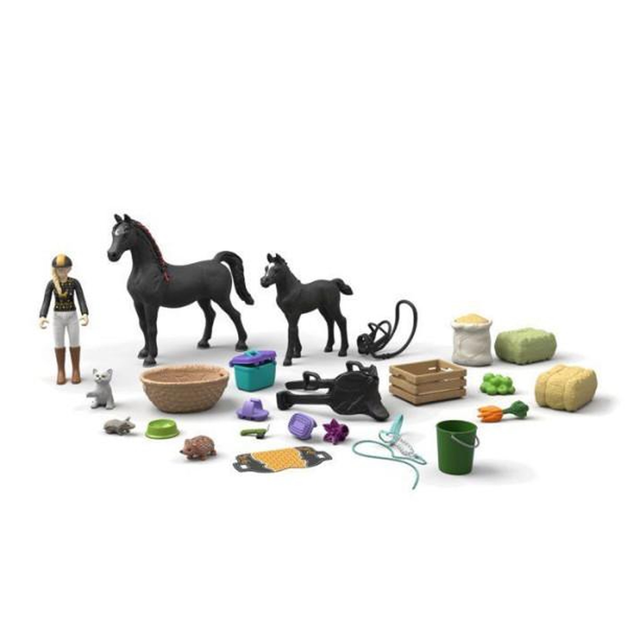 Voir la diapositive 3 : Schleich Calendrier de l'avent horse club - schleich 99240 - gamme horse club