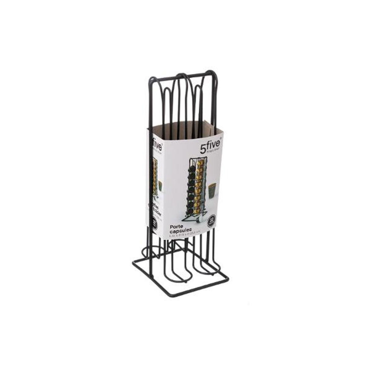 FIVE Porte 32 Capsules  Expresso  29cm Noir