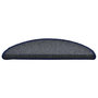 Voir la diapositive 3 : VIDAXL Tapis d'escalier 30 pcs gris fonce et bleu 56x17x3 cm