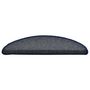 Voir la diapositive 3 : VIDAXL Tapis d'escalier 30 pcs gris fonce et bleu 56x17x3 cm