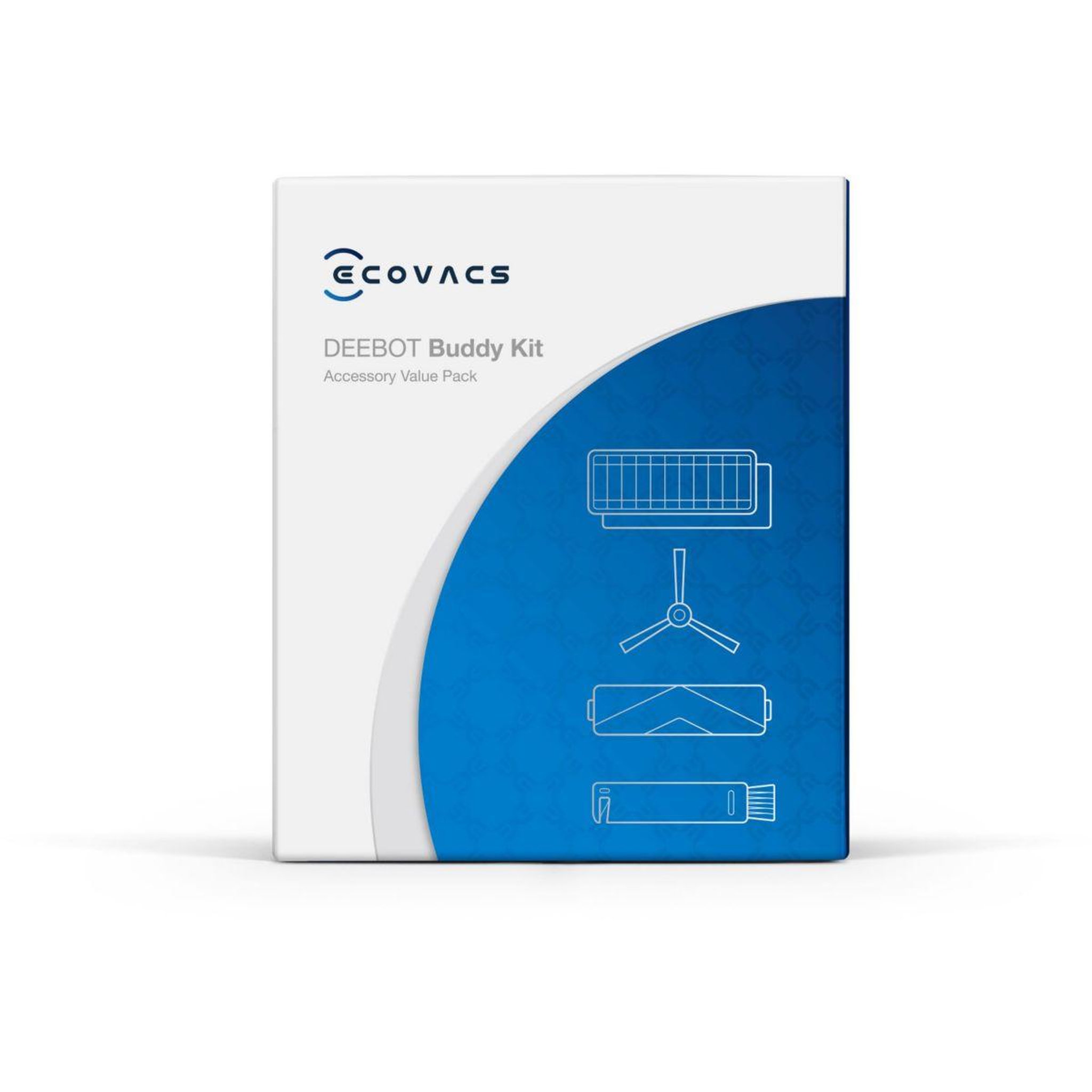 Voir la diapositive 2 : ECOVACS Kit accessoires buddy kit d-kt01-0022 deebot ozmo 920 950 t8 n8