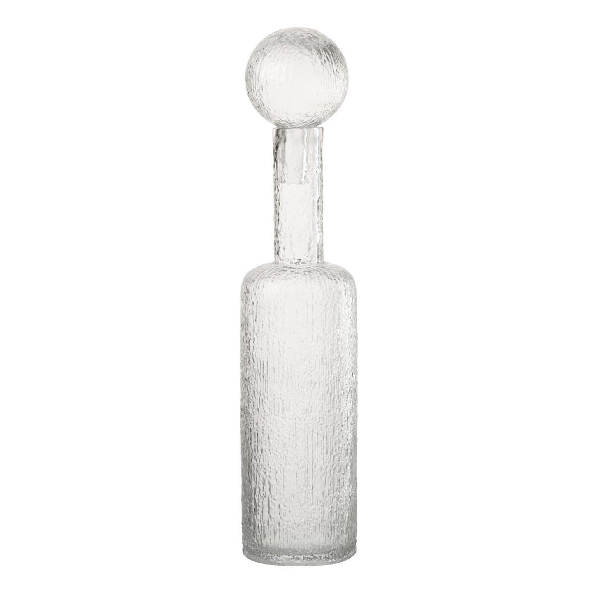 J-LINE Bouteille déco en verre  spiaggia  56cm transparent