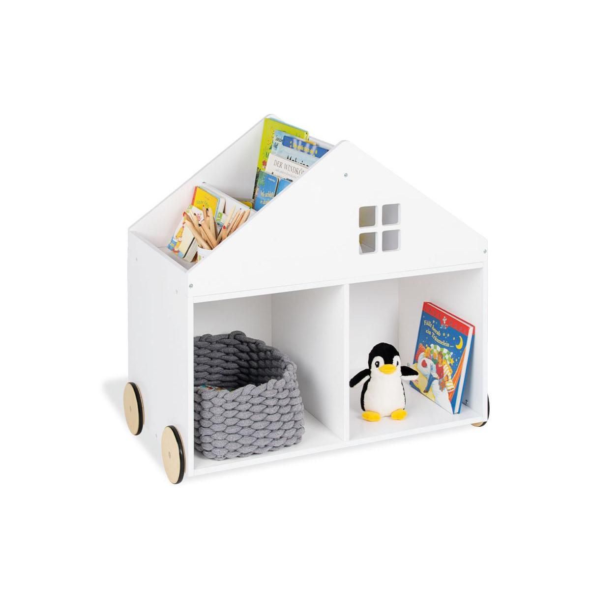 Pinolino Bibliothèque mobile 'Hus' Blanc