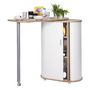 Voir la diapositive 2 : Desserte de cuisine avec plateau de table pivotant FAST FOOD