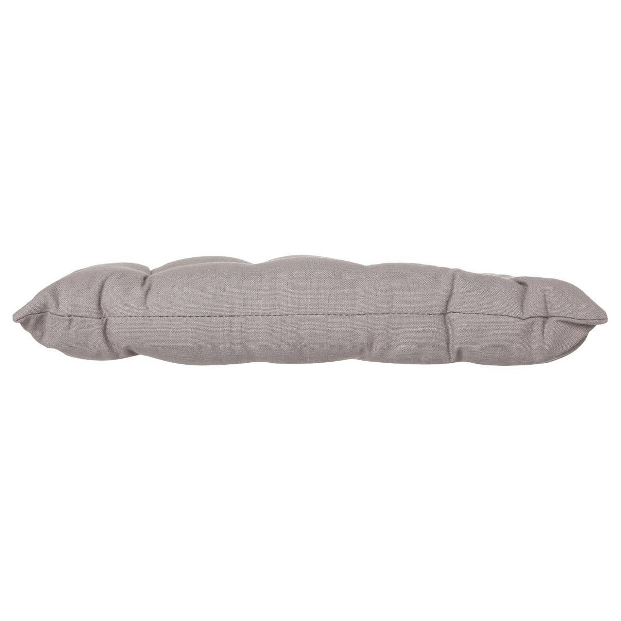 Voir la diapositive 4 : ATMOSPHERA Galette de Chaise  Loria  38x38cm Gris