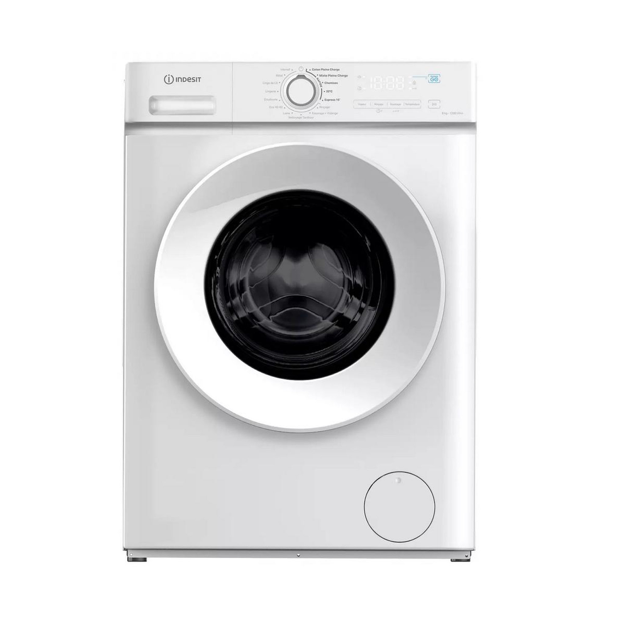 Indesit Lave-linge frontal 8 kg 1200 tours/min - ima862mytimefr