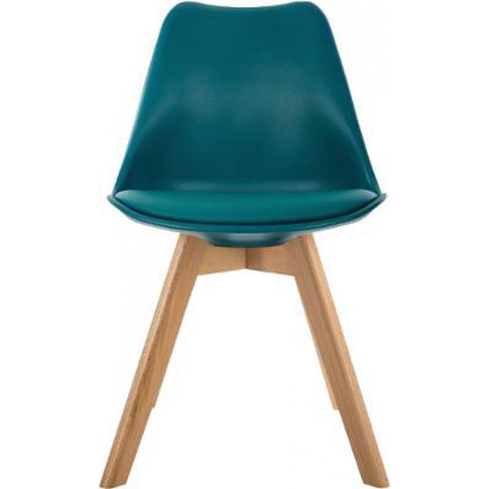 Voir la diapositive 3 :  Lot de 4 Chaises Design  Baya  81cm Bleu