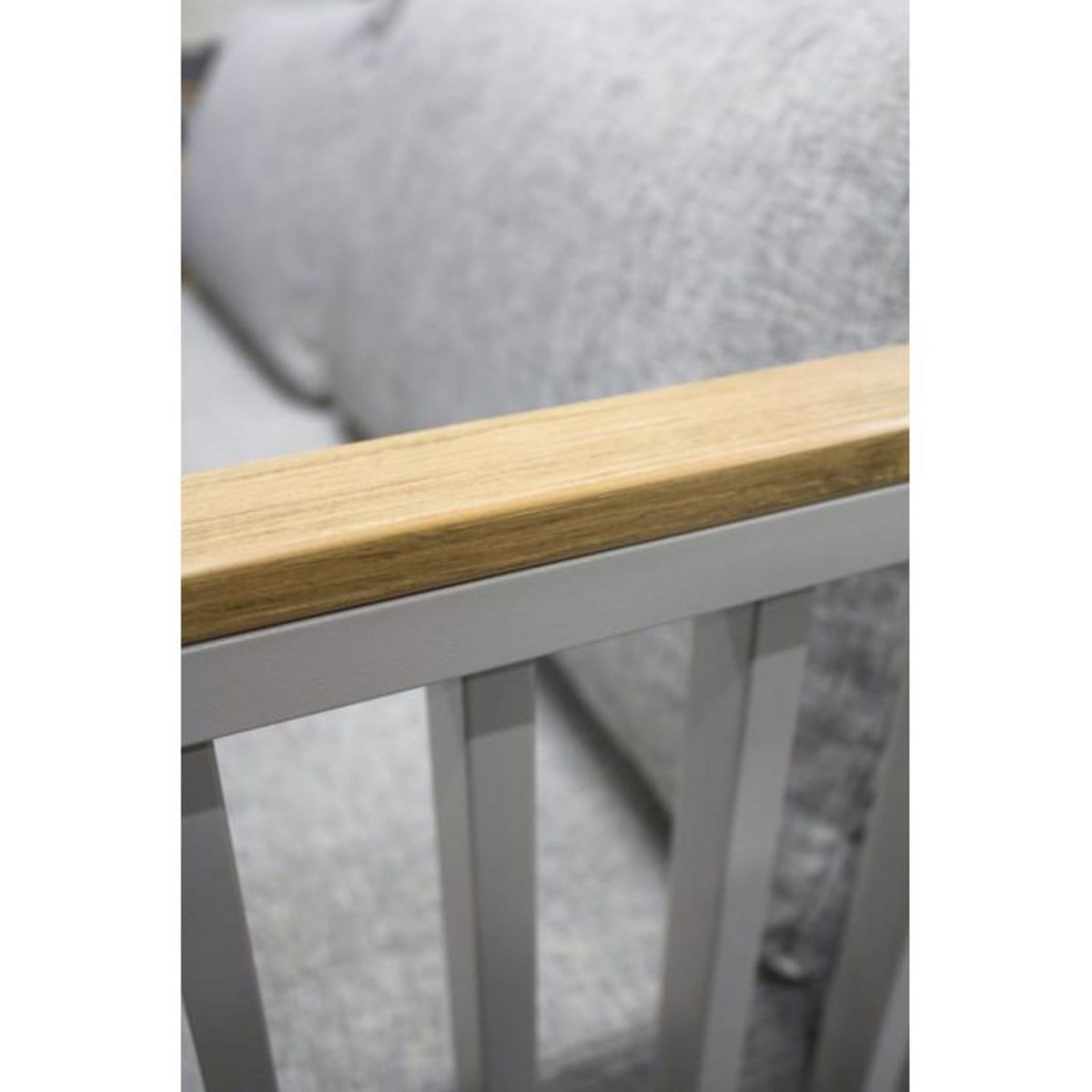 Paris Prix Salon de Jardin 5 Places  Napoli  175cm Gris