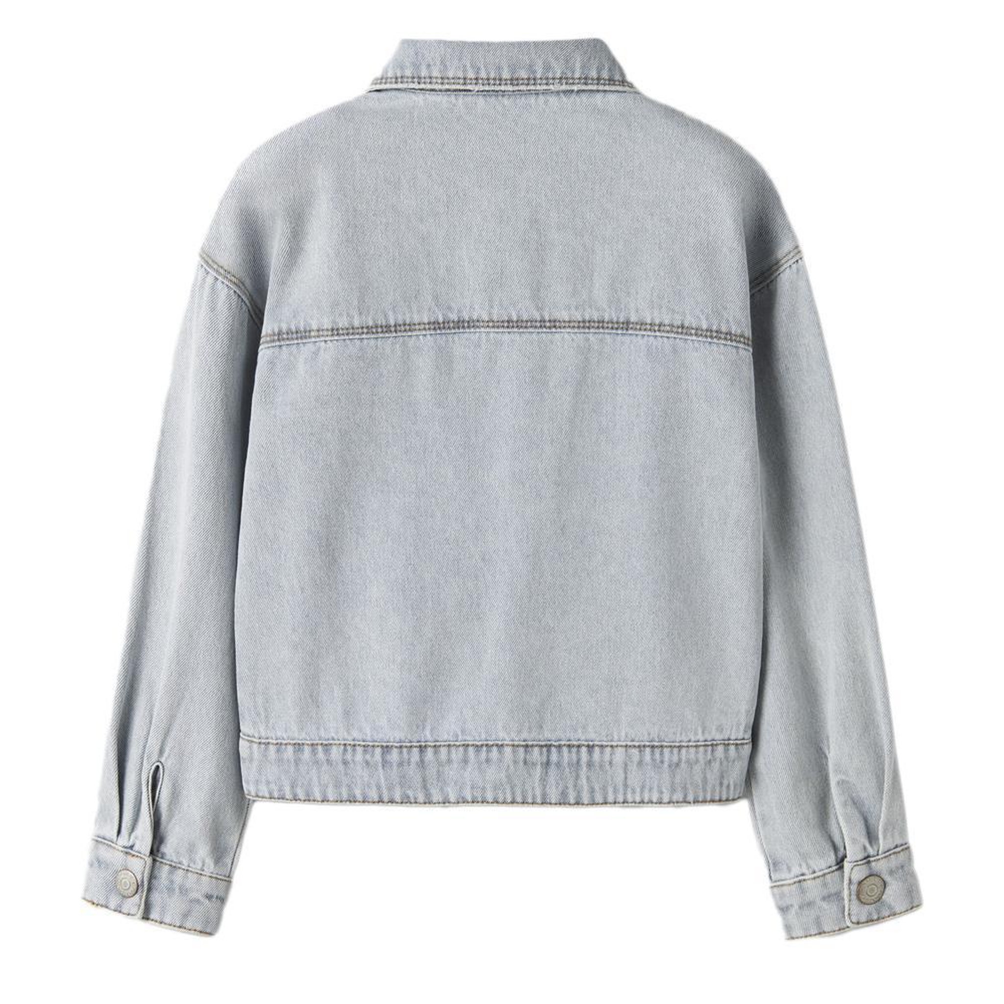 Voir la diapositive 2 : NAME IT Veste en Jean Bleu Fille Name It Mila