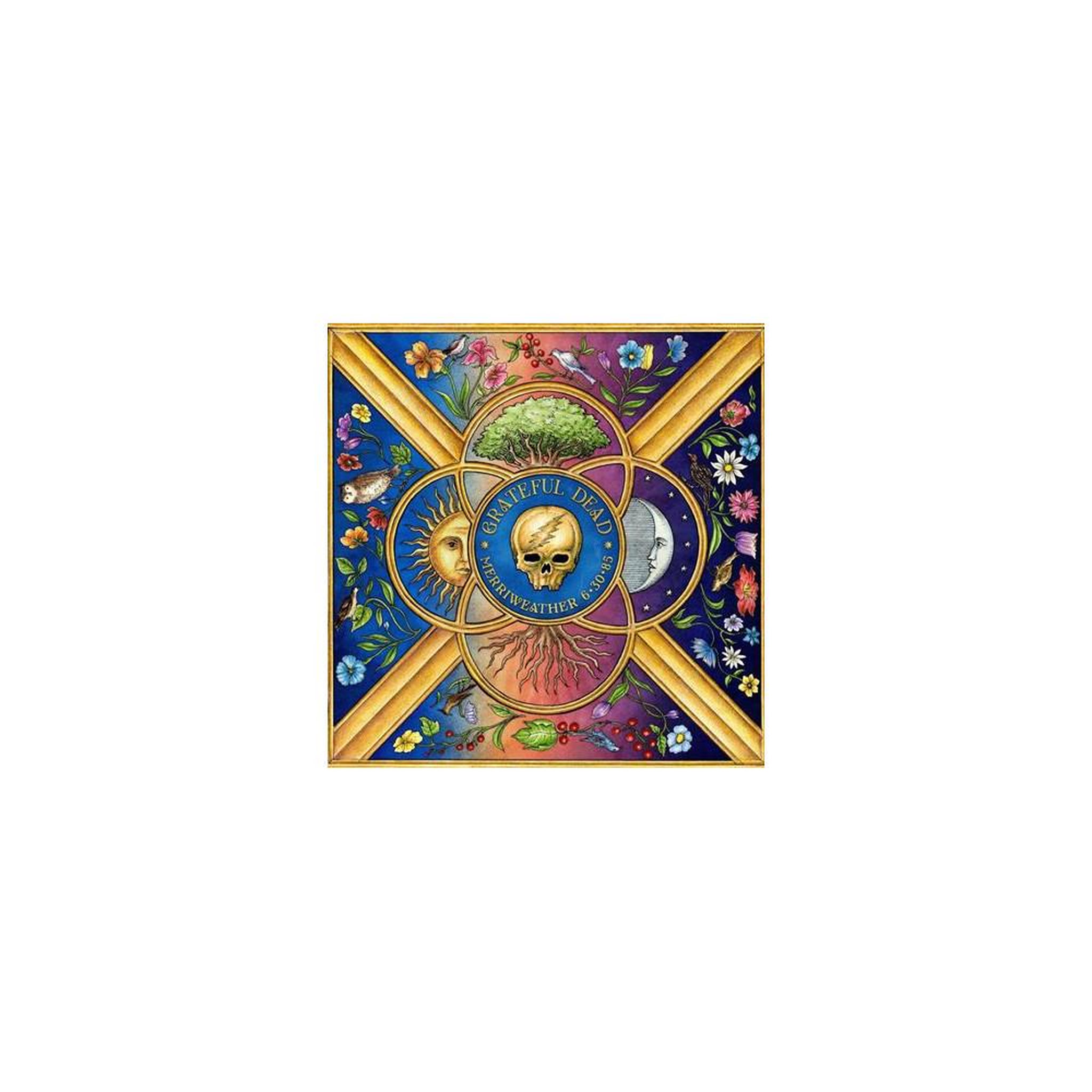Rhino Vinyle coffret live grateful dead merriweather 6/30/85 édition limitée 4 disques 12 pouces