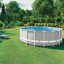 Voir la diapositive 6 : INTEX Piscine tubulaire Prism Frame ronde 5,49 x 1,22 m - Intex