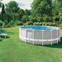 Voir la diapositive 6 : INTEX Piscine tubulaire Prism Frame ronde 5,49 x 1,22 m - Intex