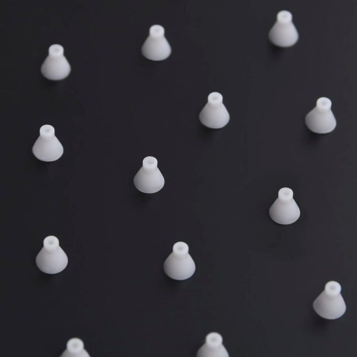 VIDAXL Pomme de douche pluie Acier inoxydable 25x25 cm Carree Noir