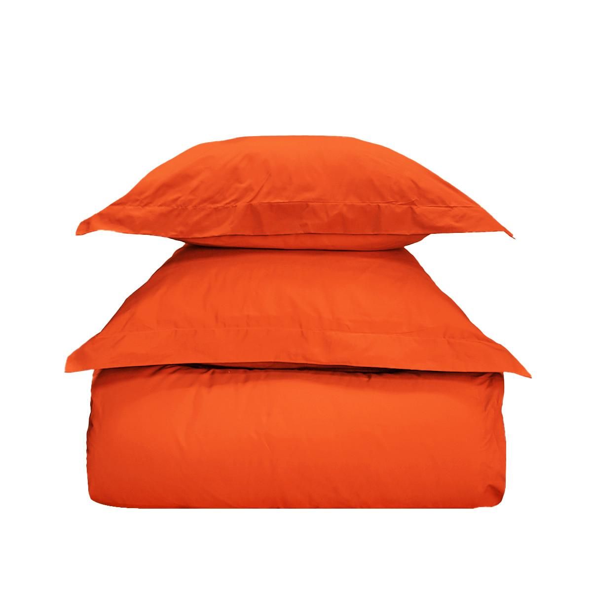 Sensei Maison Parure housse de couette avec 2 taies 50x70 cm en coton STUDIO