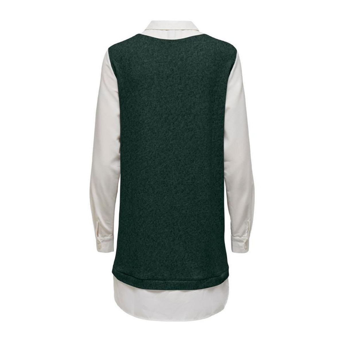 JACQUELINE DE YONG Robe Verte/Blanche Femme JDY Tonsy
