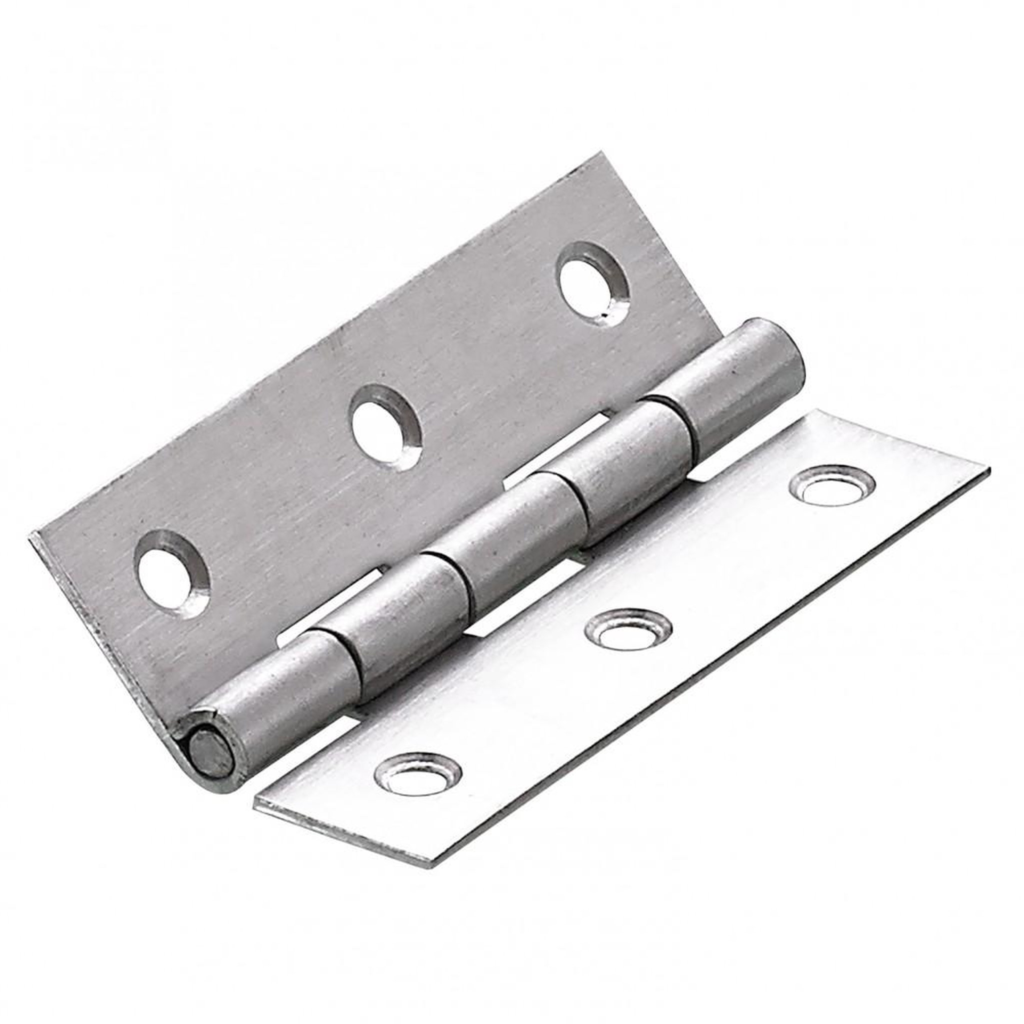 CENTRALE BRICO Charnière universelle inox pour meuble, L.70 x l.40 mm