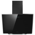 ELICA Hotte décorative inclinée 60cm 613m3/h noir - prf0119819