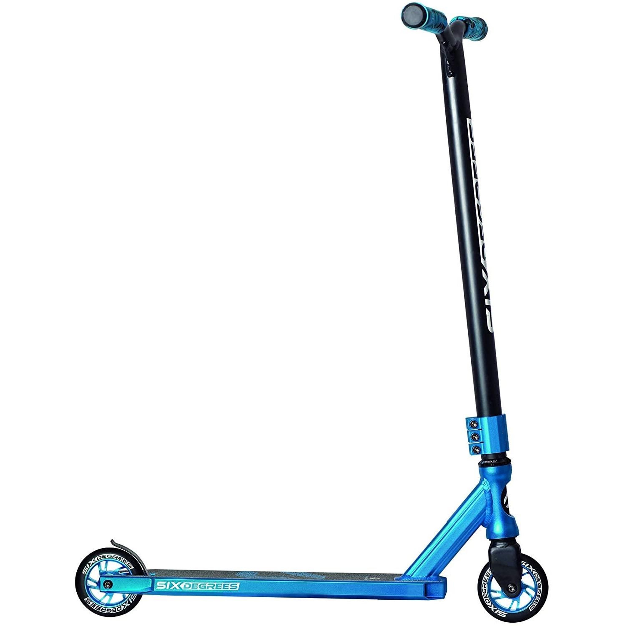 Voir la diapositive 2 : SIX DEGREES Troitinette Stunt Scooter Bleue