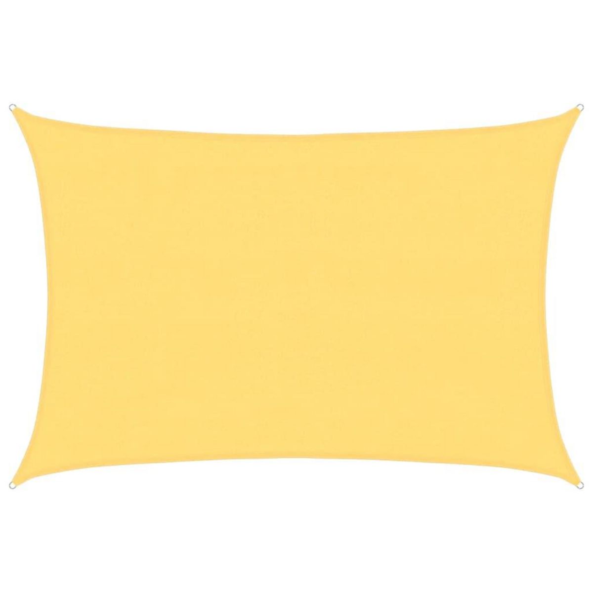 VIDAXL Voile d'ombrage 160 g/m^2 Beige 4x5 m PEHD