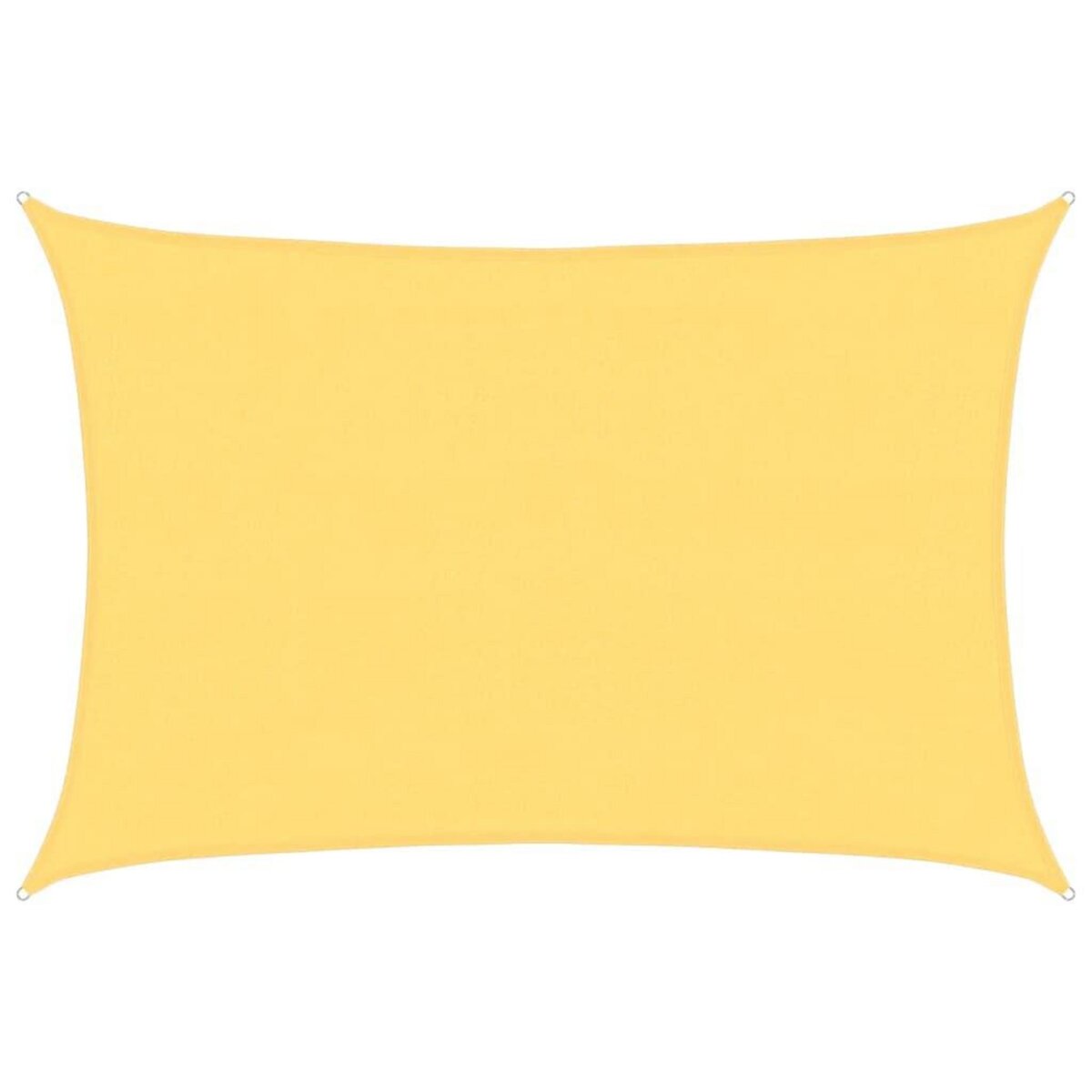 VIDAXL Voile d'ombrage 160 g/m^2 Beige 4x5 m PEHD