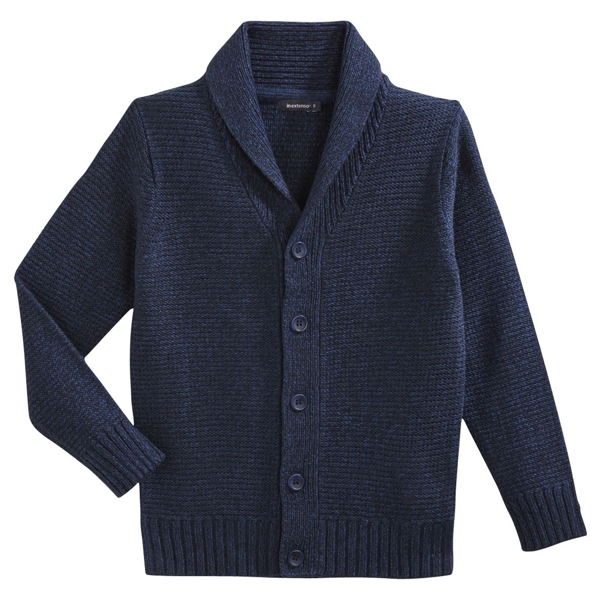 IN EXTENSO Cardigan cole châle garçon