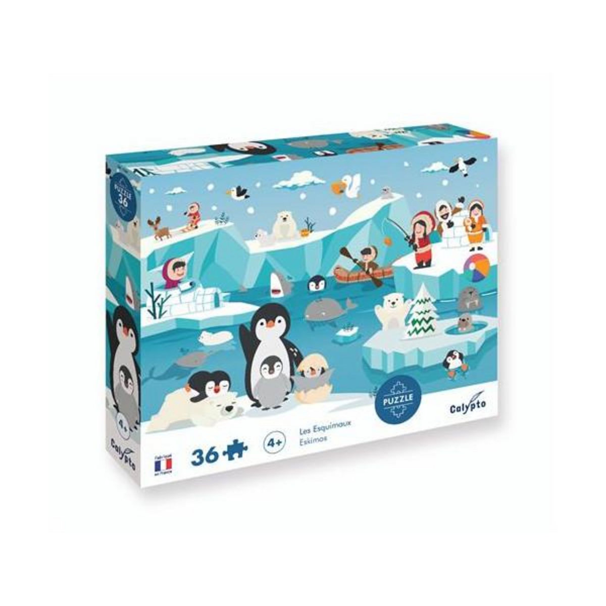 Sentosphere Puzzle SentoSphère Les Esquimaux 36 pièces