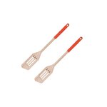 Fackelmann Ensemble de 2 Spatules de cuisine ajourée 34 cm Fackelmann Wood Edition