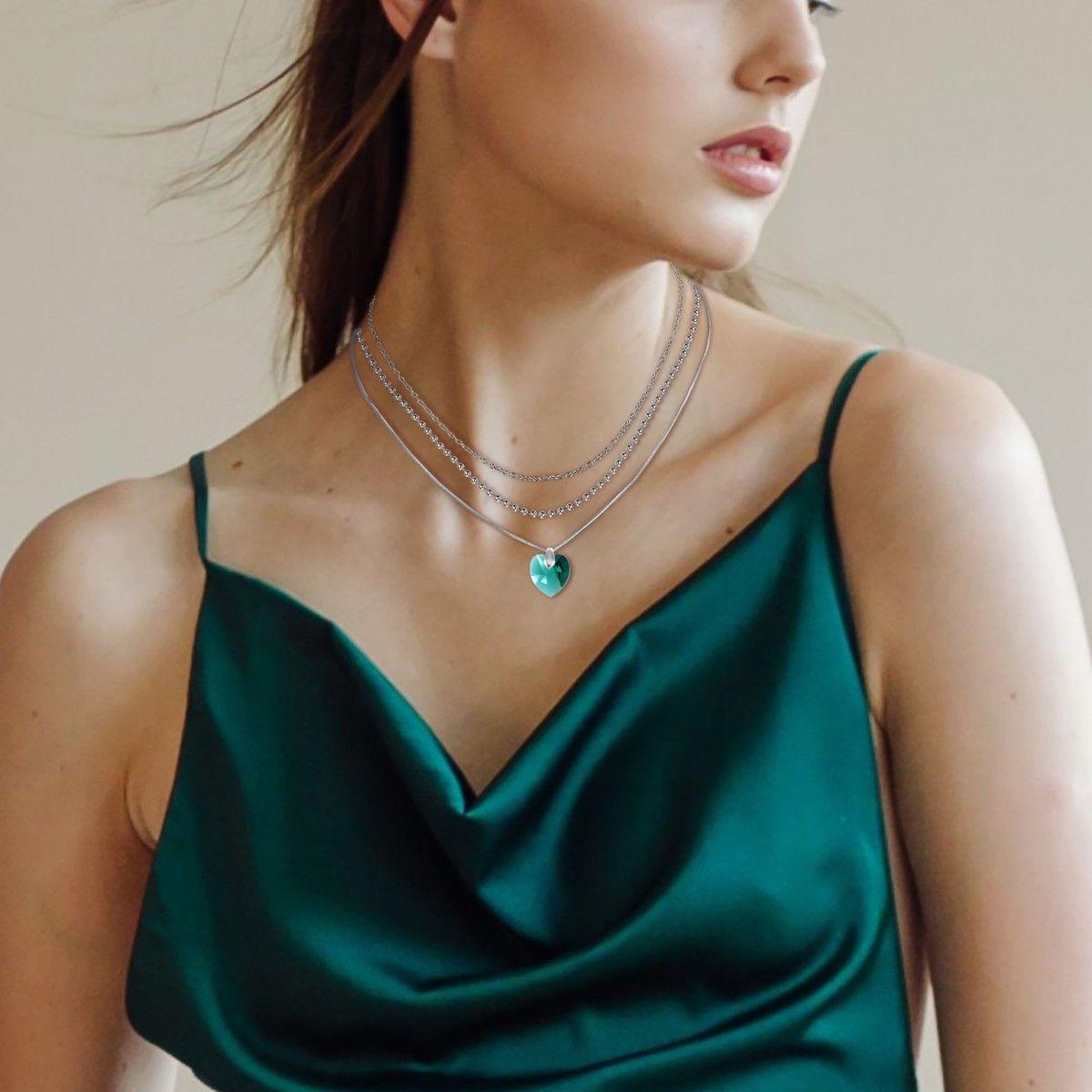 Voir la diapositive 2 : SC CRYSTAL Set de 3 colliers par SC Crystal®
