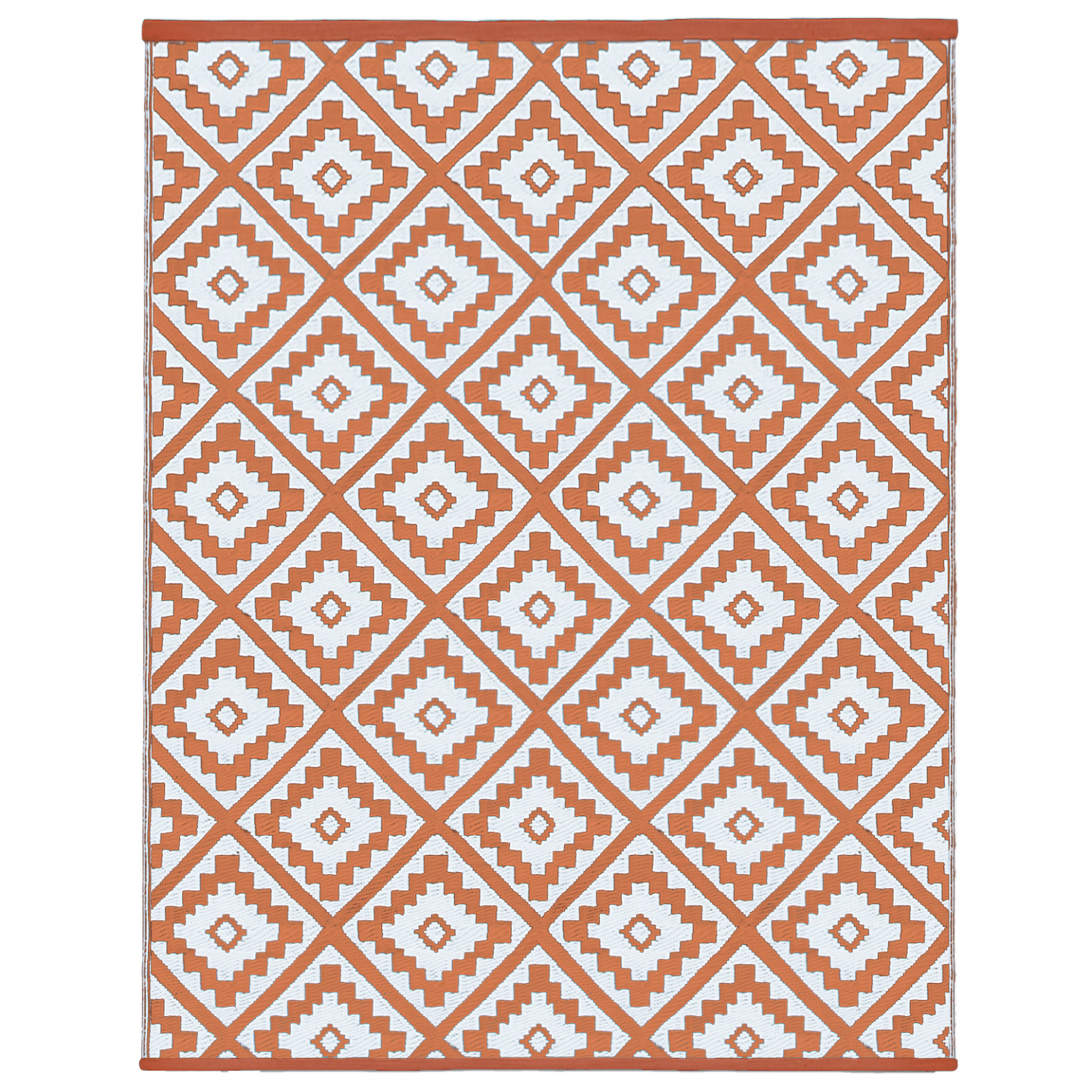 ID MARKET Tapis extérieur BAHAMAS terracotta 180 x 280 CM