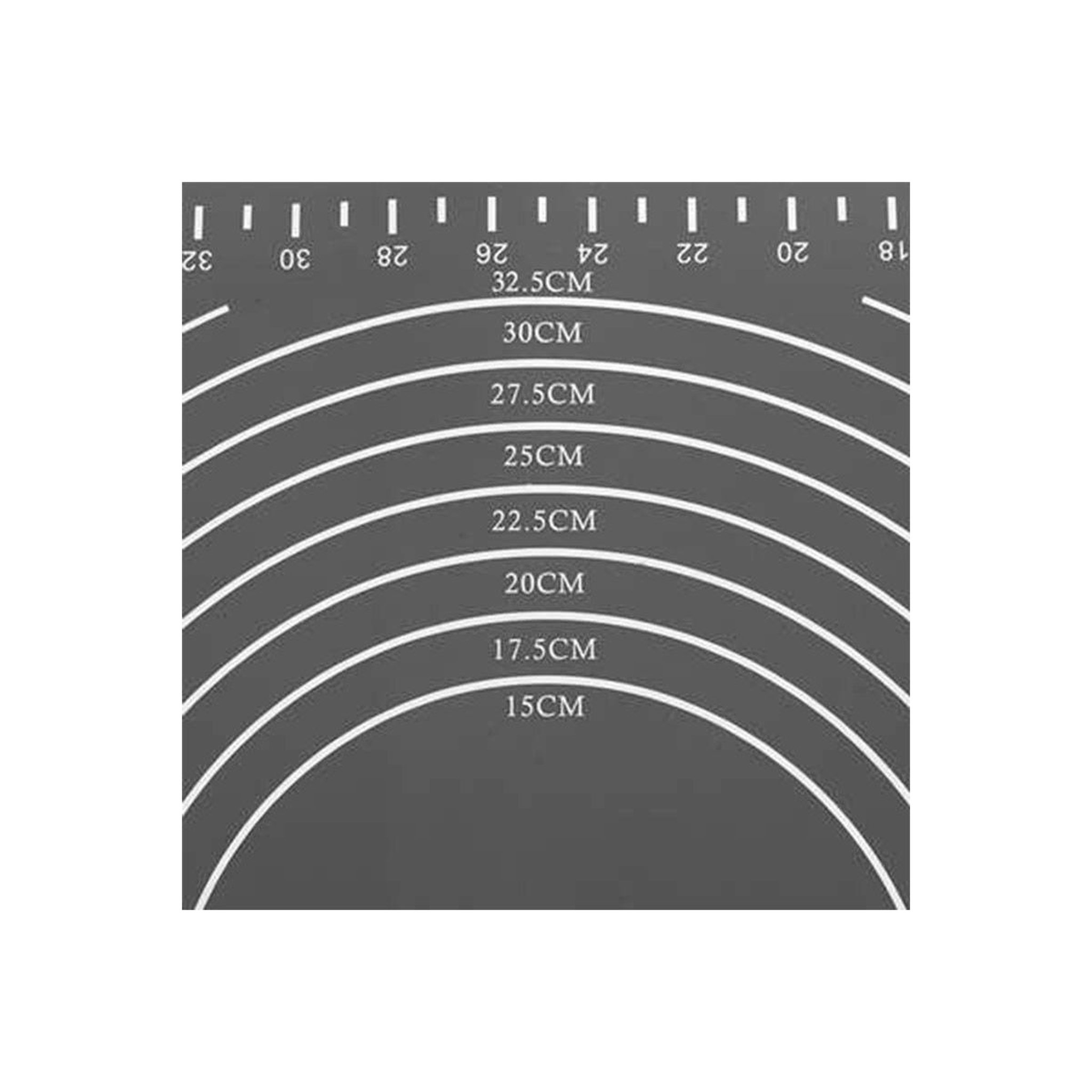 Voir la diapositive 3 : FIVE Tapis de mesure  silicone  35x49cm gris