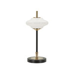 Paris Prix Lampe à Poser  Vintage  46cm Blanc & Noir