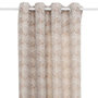 Voir la diapositive 1 : ATMOSPHERA Rideau à Œillets Jacquard  Mizani  135x260cm Beige Lin